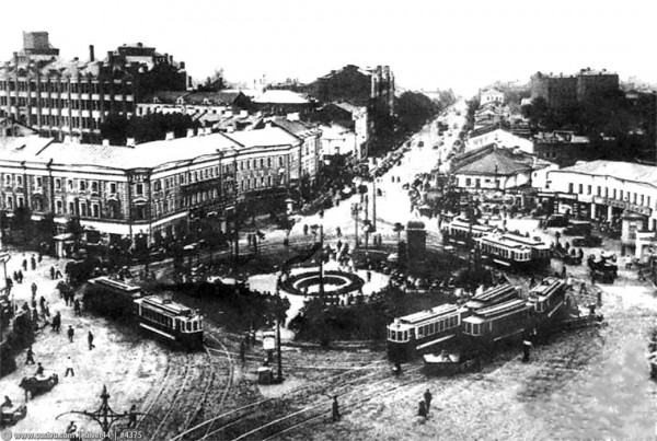 038 Москва Добрынинская площадь 1927-1935 038 Москва Добрынинская площадь 1927-1935
