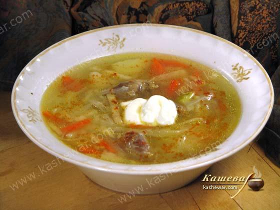 Борщ из потрохов Борщ из потрохов