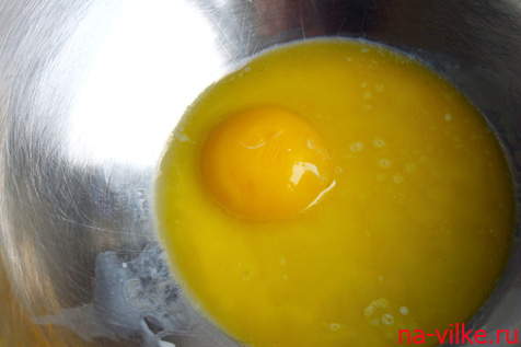 Масло и желток