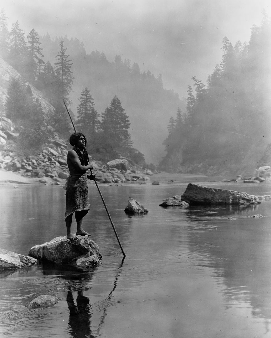 Редкие фотографии 1900-х годов показывают, как жили индейцы еще 100 лет назад