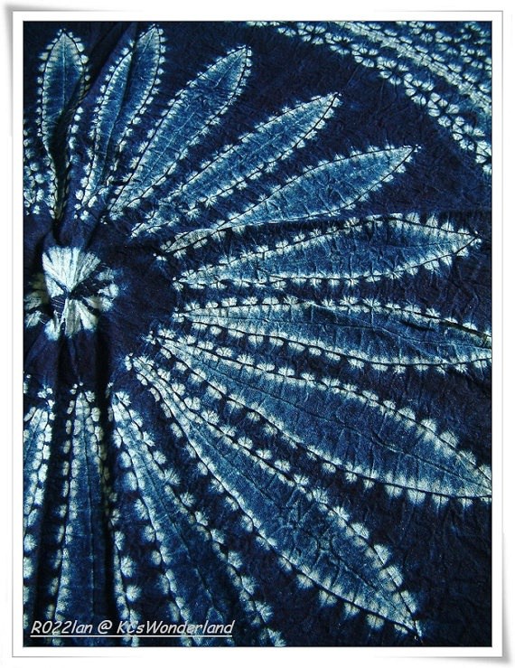 Shibori — метод крашения ткани Shibori — метод крашения ткани