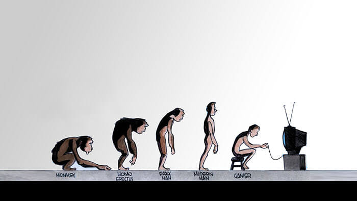 20 хлёстких комиксов на тему эволюции