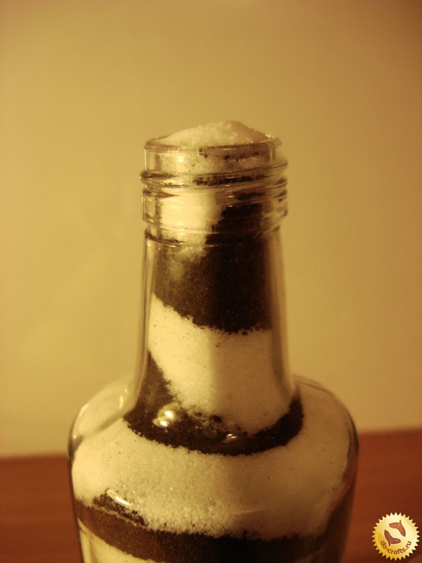 Бутылка с солью своими руками 22