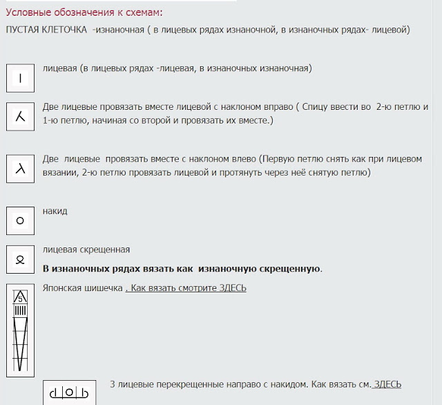 Красивые японские узоры спицами 4