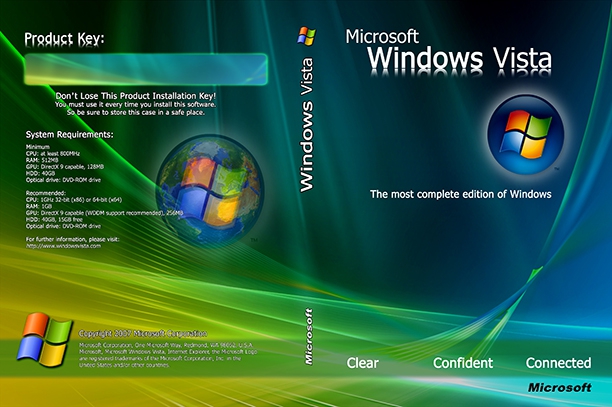 5. Windows Vista провал, проект
