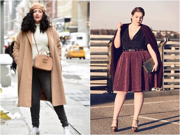 Стильные идеи осенних образов для красоток Plus Size