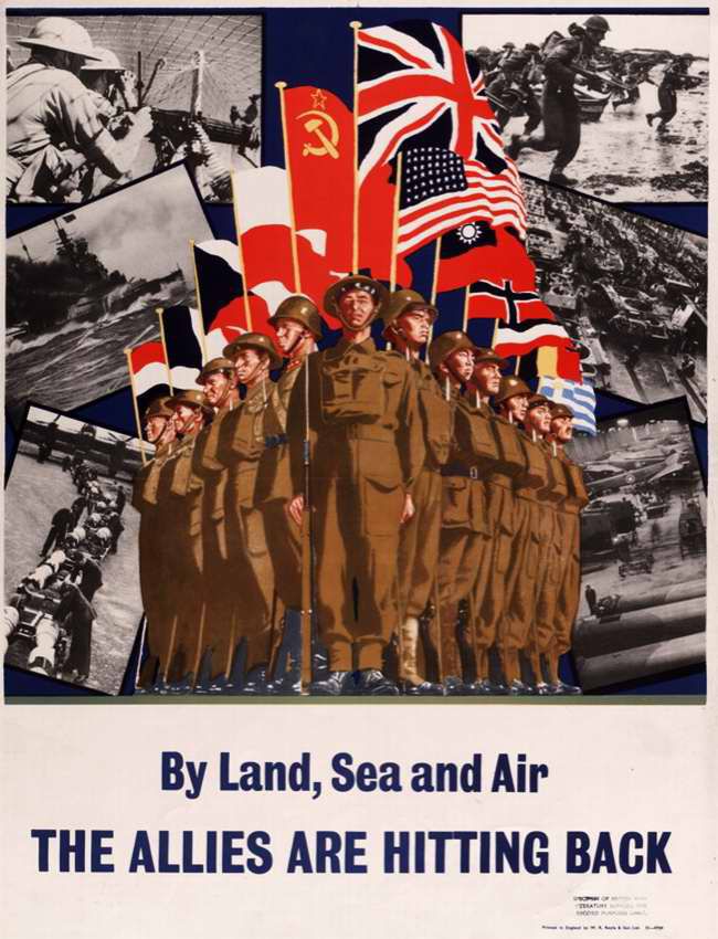 СССР, Великобритания, США, пропаганда