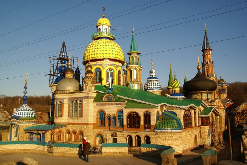 Храм всех религий (Вселенский храм) Ильдара Ханова. Казань. Фото  / Temple of All Religions. Photo