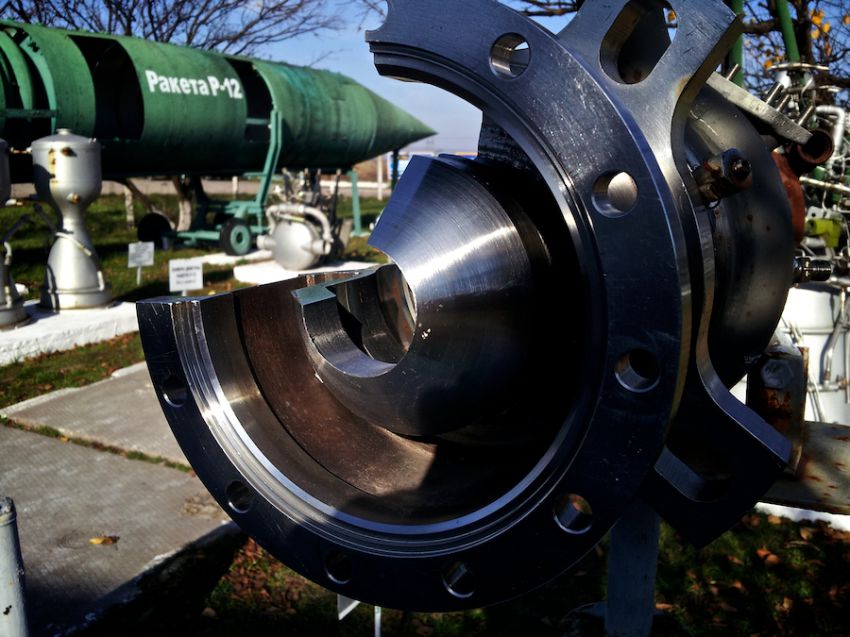 Украина, ракетная база, Экскурсия