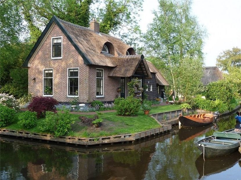 Giethoorn14 Гитхорн: деревня, где нет дорог