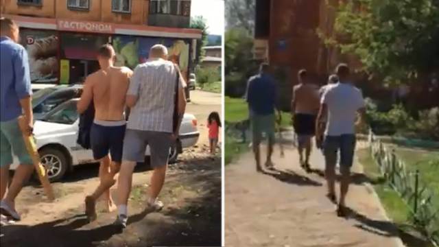 Видео: в Красноярском крае отец и сын похитили предпринимателя