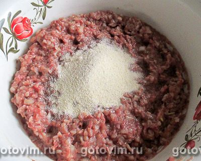 Фотографии рецепта Биточки из куриного фарша с гречкой и сыром в мультиварке, 02 Биточки из куриного фарша с гречкой и сыром в мультиварке