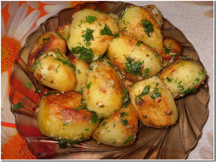 молодая картошка