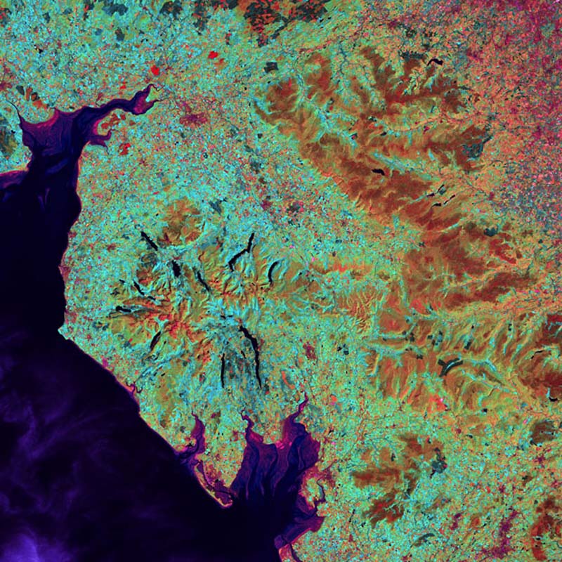 Landsatprogramme 19 Фото со спутника   Земля как произведение искусства