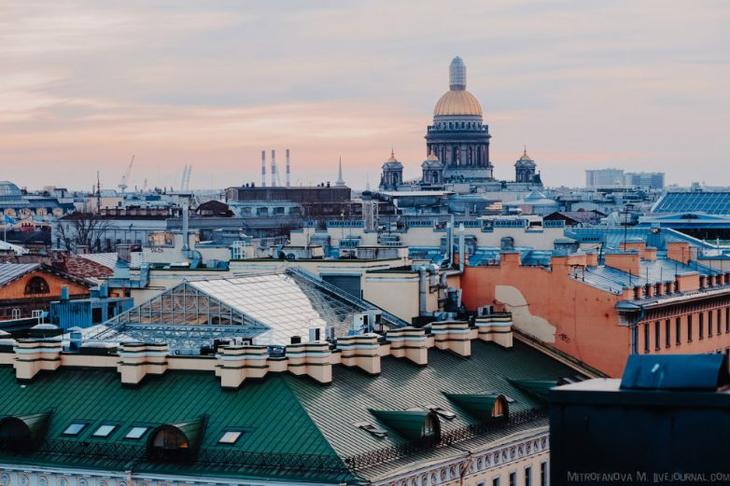 Крыши Петербурга: Дом Зингера Крыши Петербурга: Дом Зингера