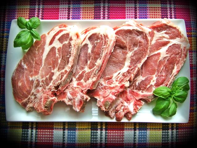 стейк на косточке из свинины в духовке | Дзен