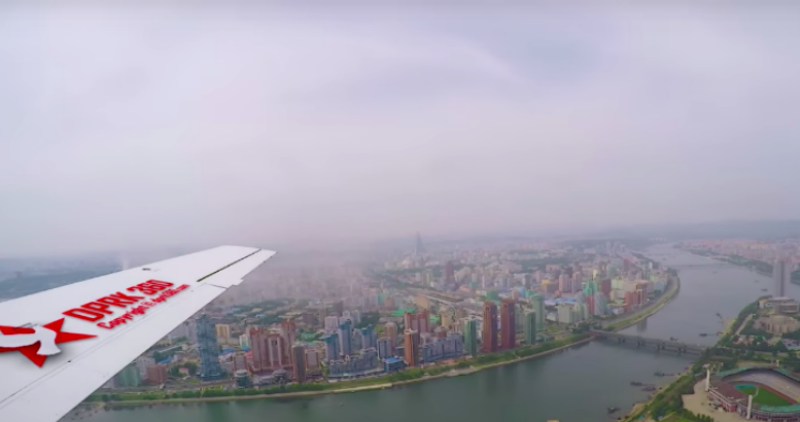 Сингапурскому фотографу разрешили снять Северную Корею с высоты птичьего полета