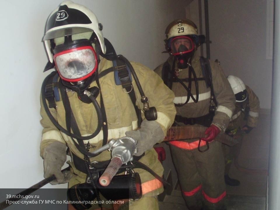 В Московской области произошел большой пожар на заводском складе