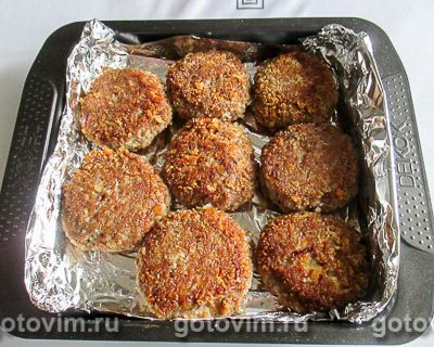 Фотографии рецепта Биточки из куриного фарша с гречкой и сыром в мультиварке, 05 Биточки из куриного фарша с гречкой и сыром в мультиварке
