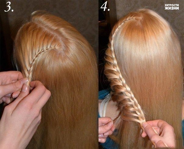 Урок красивой прически для длинных волос