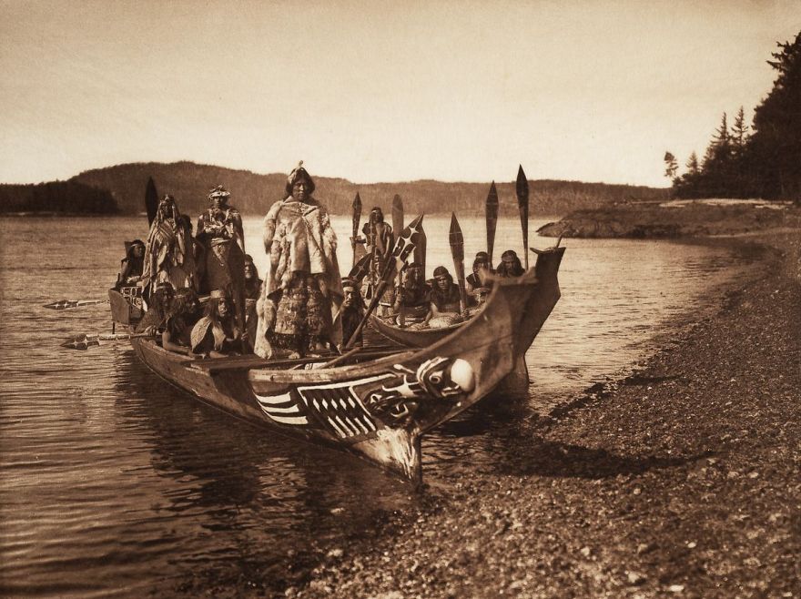 Редкие фотографии 1900-х годов показывают, как жили индейцы еще 100 лет назад