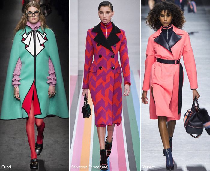 Яркие цвета - тренды из Милана, осень/зима 2016-2017