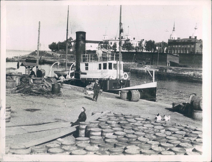 Альтернативный порт на пути Запад-Восток, 1924 год. Альтернативный порт на пути Запад-Восток, 1924 год.