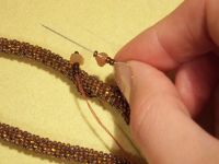 лариат из бисера мастер класс22