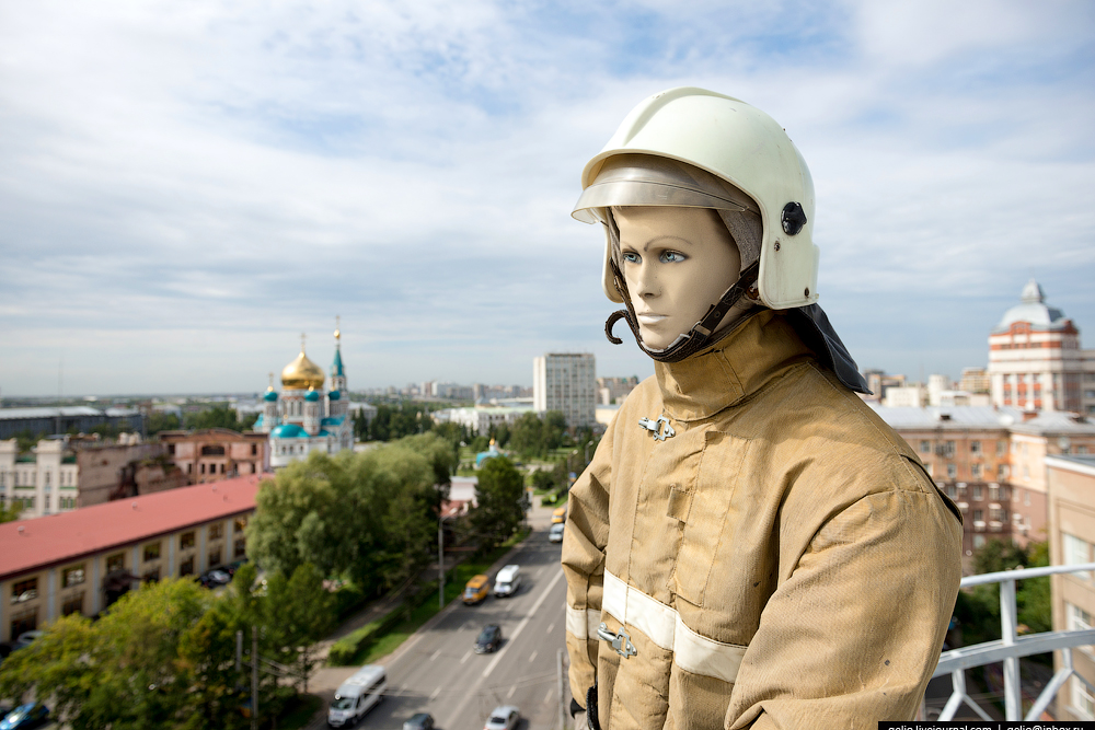 Омску 300 лет. Виды города с высоты