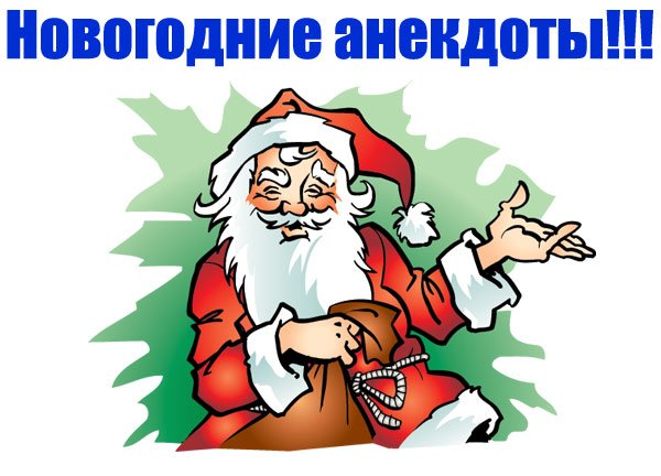 Немного новогодних анекдотов Немного новогодних анекдотов