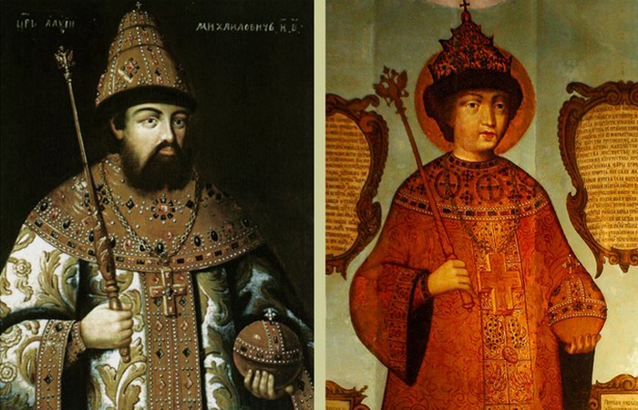 Алексей Михайлович и Федор Алексеевич. Алексей Михайлович и Федор Алексеевич.