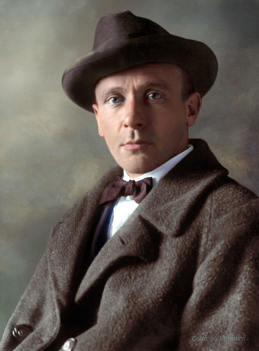 11 раскрашенных исторических фотографий о русских людях (1900-1965)