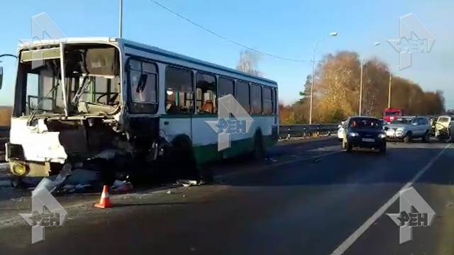 Видео с места смертельного ДТП в Нижегородской области