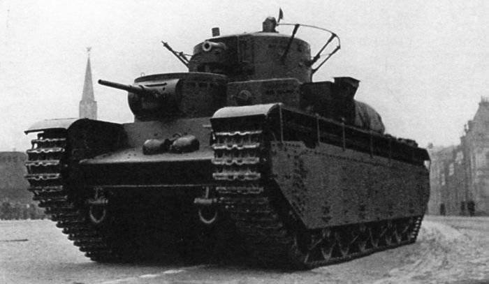 Т-35: бесполезная мощь