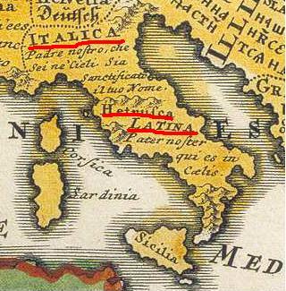 Italica-Hetruska-Latina