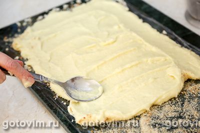 Фотографии рецепта Картофельный рулет с рыбой и овощами, 06 Картофельный рулет с рыбой и овощами, Шаг 06