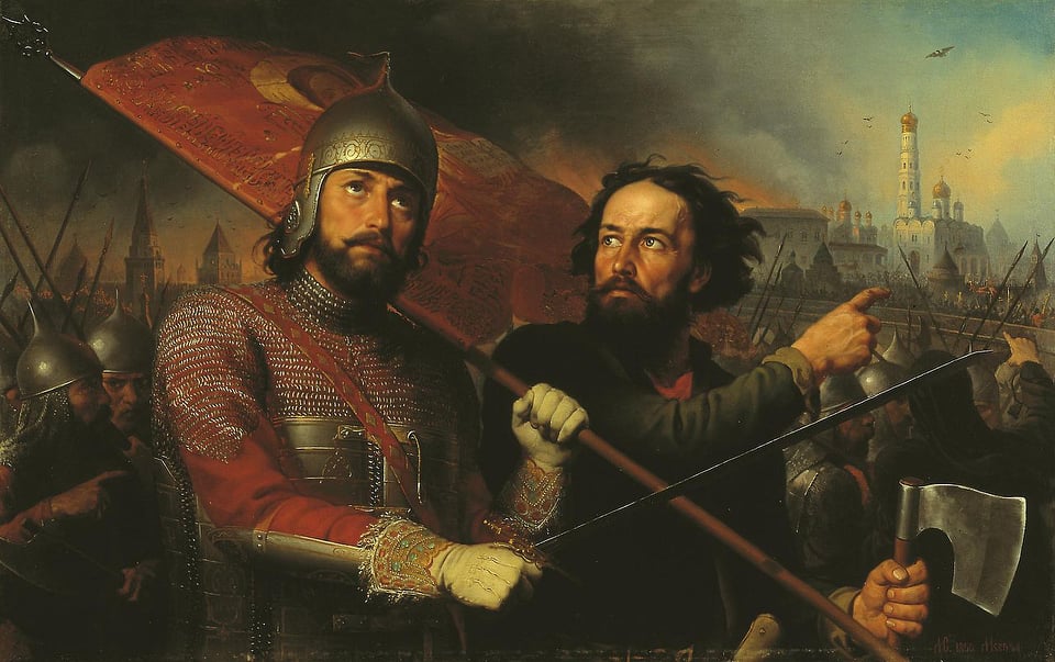 Минин и Пожарский. (wikipedia.org) Минин и Пожарский.