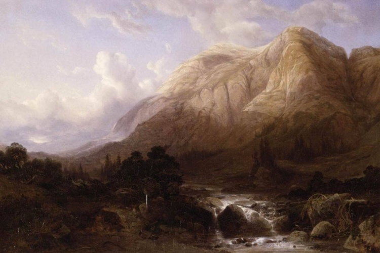 художник Alexandre Calame (Александр Калам) картины – 12