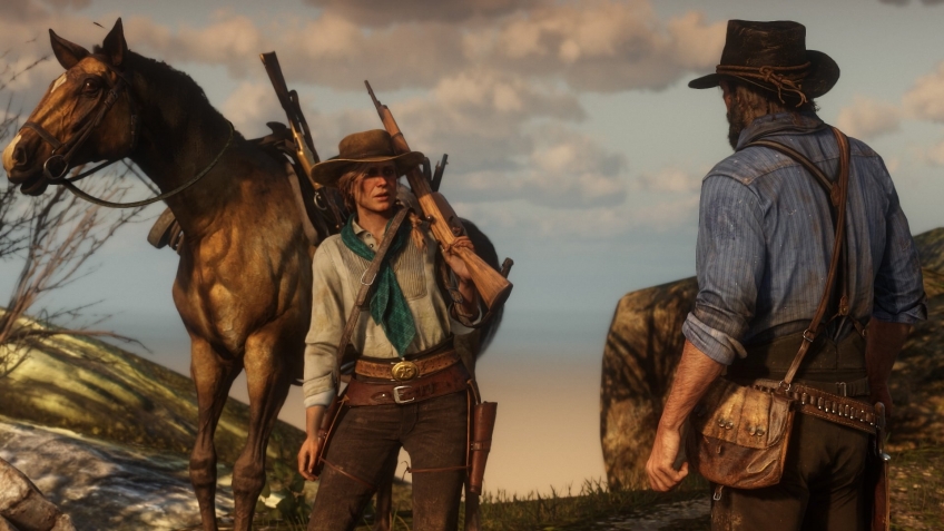 Борода главного героя Red Dead Redemption 2 растёт в реальном времени Борода главного героя Red Dead Redemption 2 растёт в реальном времени