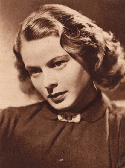    .  / Ingrid Bergman. Photo