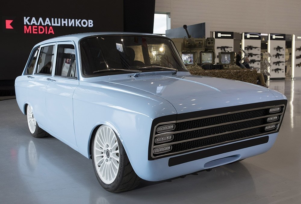 Концерн "Калашников" показал фото конкурента суперкара Tesla