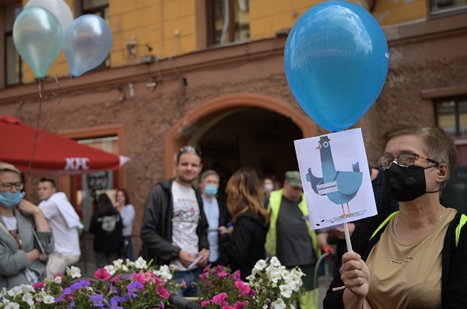 В городах России проходят акции солидарности с митингующими в Хабаровском крае