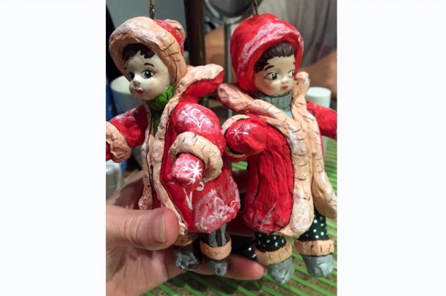 Игрушки ручной работы.
