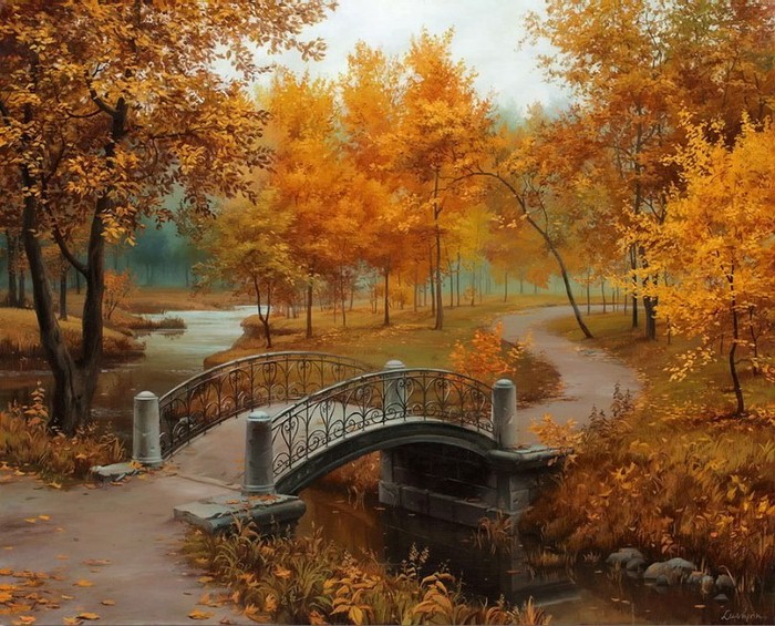 Городской пейзаж. Евгений Лушпин