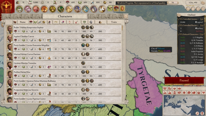 Imperator: Rome. Пришёл, увидел, полюбил