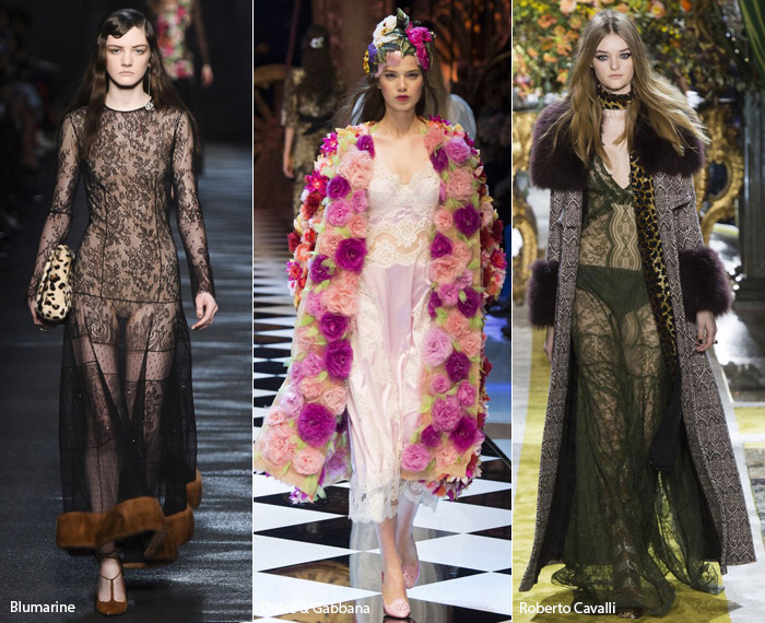 Нижнее белье - тренды из Милана, осень/зима 2016-2017