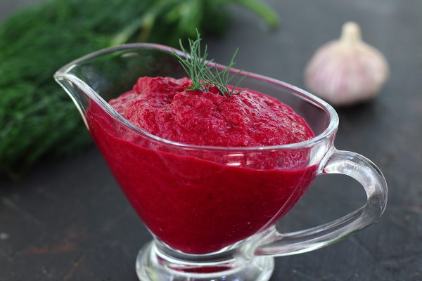 СВЕКОЛЬНЫЙ СОУС К МЯСУ