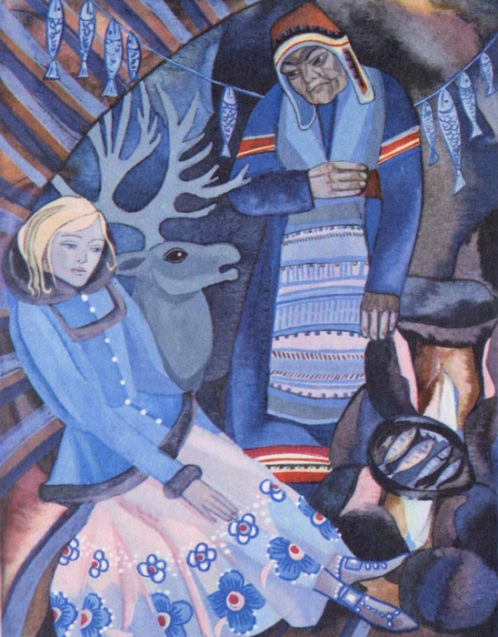 У лапландки. У лапландки.