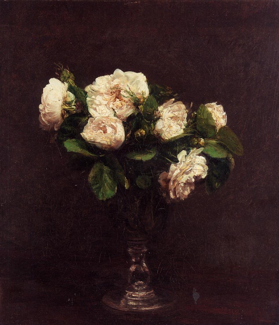 Изящество неяркого букета... Французский художник Henri Fantin-Latour