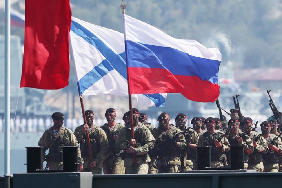 Rosjanie od sześciu lat militaryzują ukraiński Krym, co stanowi zagrożenie dla całego regionu (fot. Dmitry Feoktistov\TASS via Getty Images) Запад – за признание Крыма российским и снятие санкций ЕС с РФ